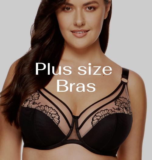 Plus size bras