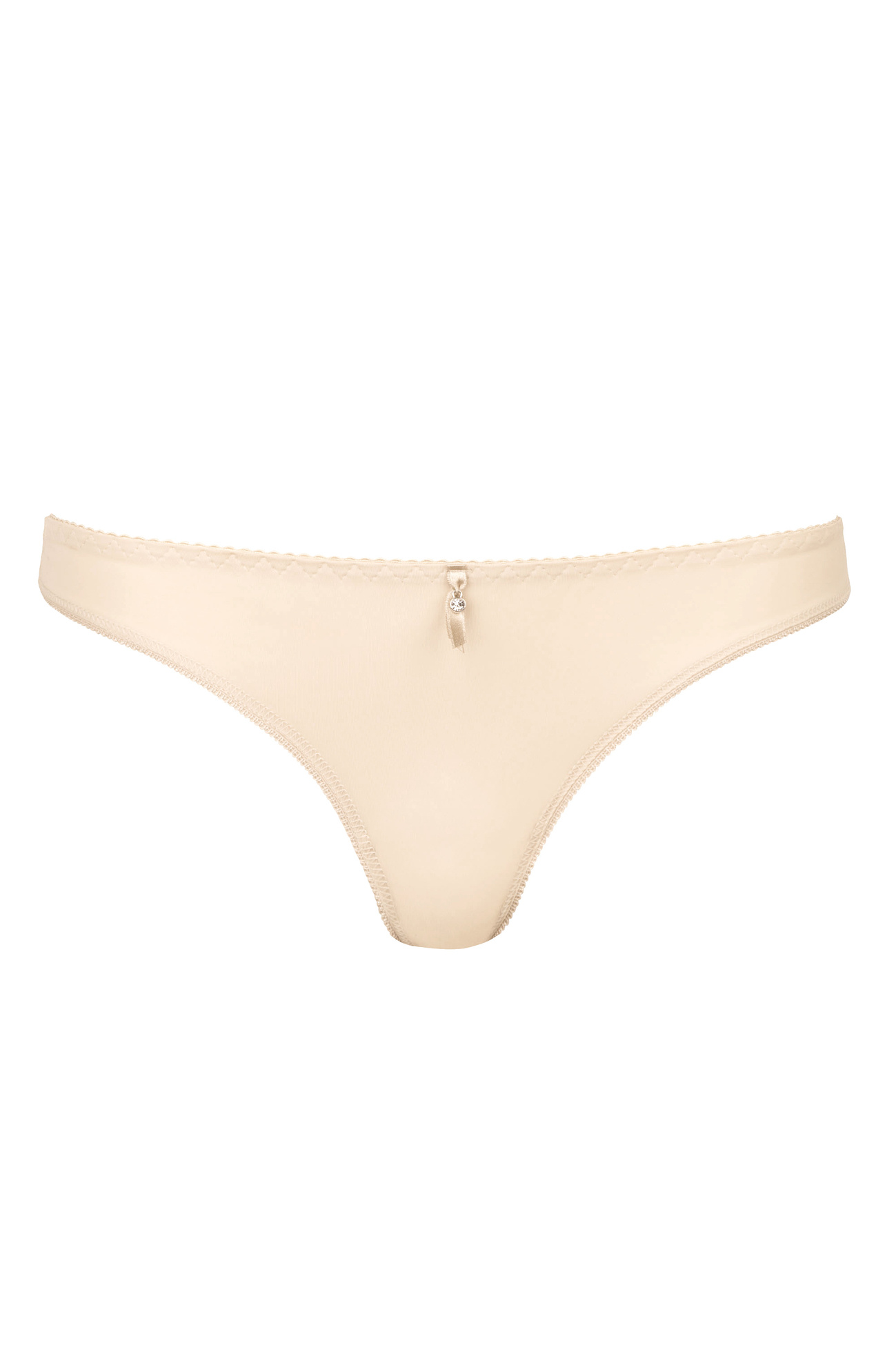 Gorteks Carla smooth thong beige beige Classic collection