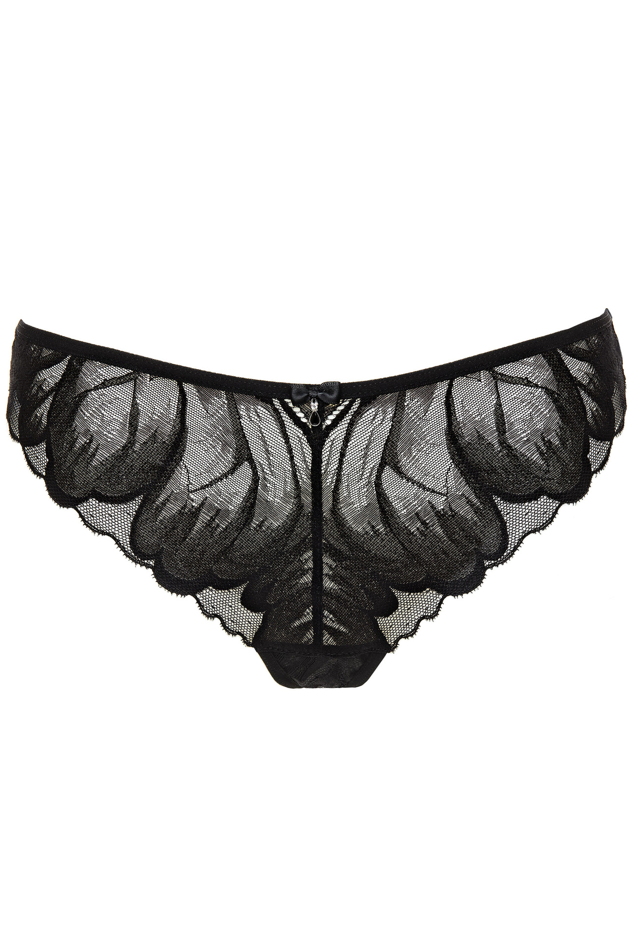 Gorteks Moon lace push-up bra black black Classic collection