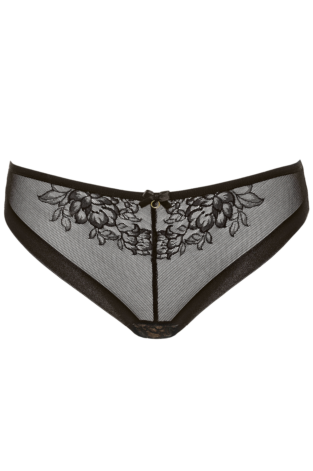 Porto lace panty black