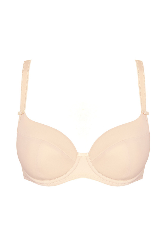 Anna classic padded bra beige