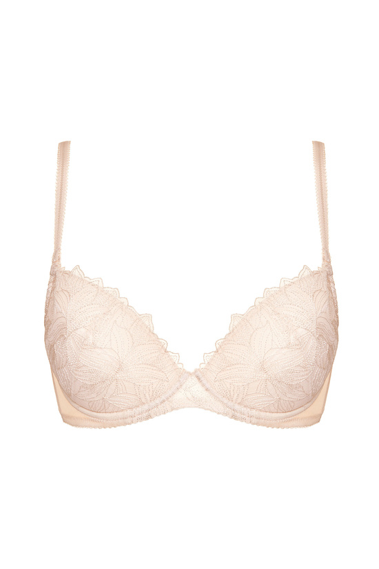 Calma embroidered push-up bra