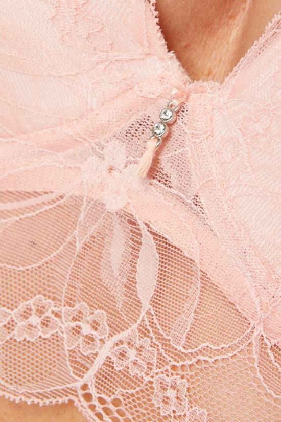 Charlize lace half-corset push-up