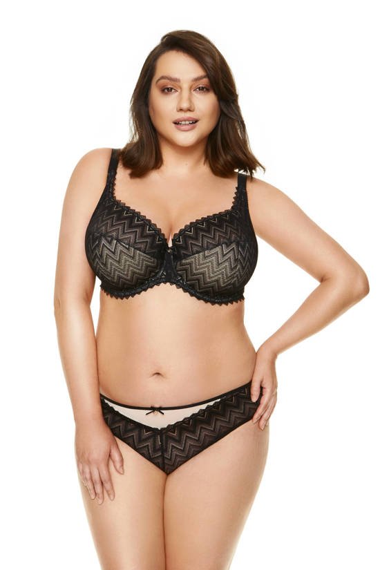 Echo lace half padded bra