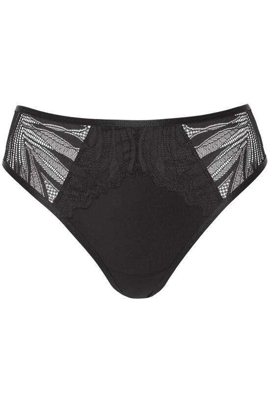 Eclipse lace panty black