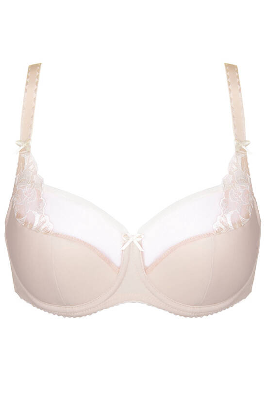 Egerie embroidered half padded bra