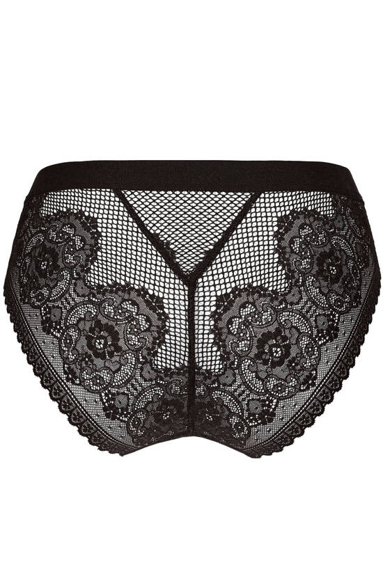 Estera cotton panty with lace back triple pack