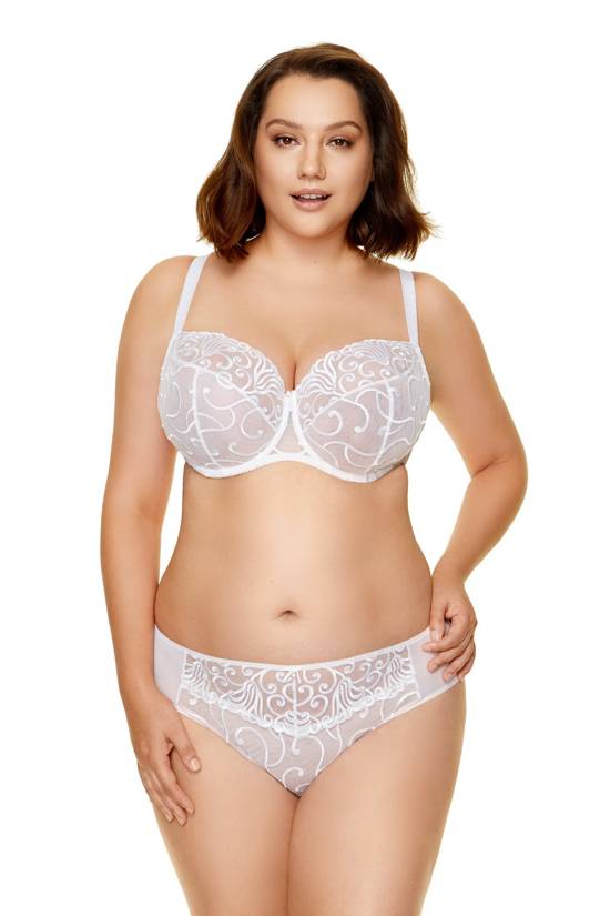 Fiore soft bra with embroidered cups