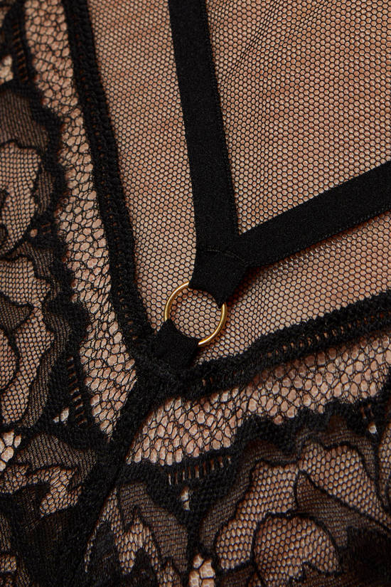 Gwen lace panty black