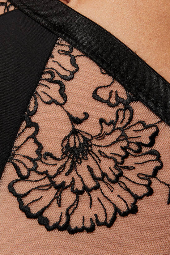 Kala high waist panty with embroidery