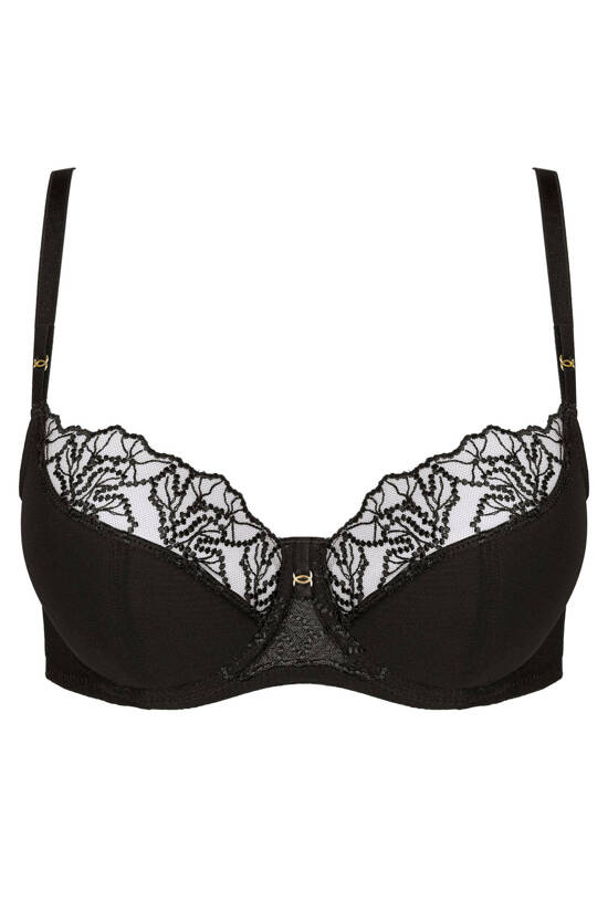 Madame emboidered half padded bra