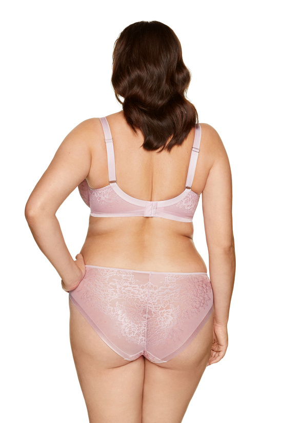 Porto lace padded bra lilac