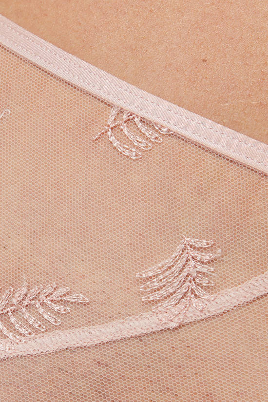 Tiana panty with floral embroidery