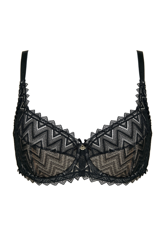 Echo lace half padded bra