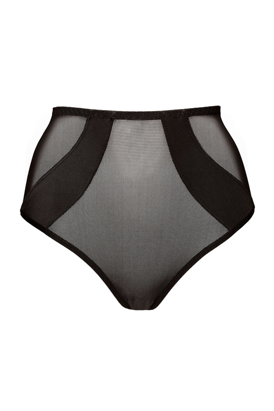 Valentina mesh high waist panty black