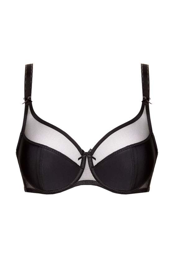 Zara classic half padded bra black