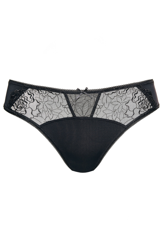 Pamela embroidered panty black