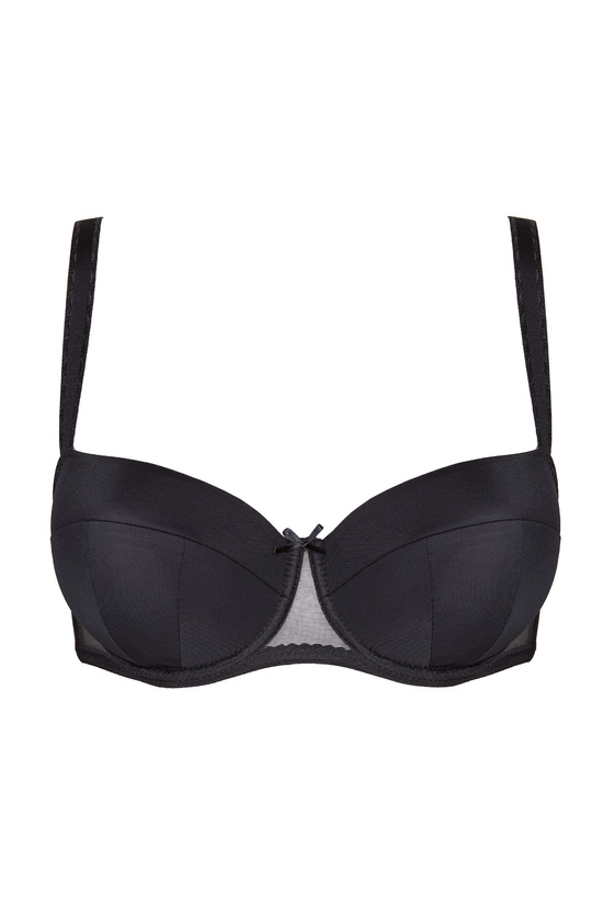 Zara smooth padded bra black