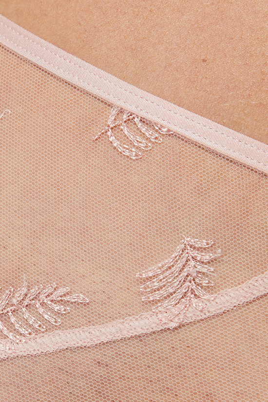 Tiana panty with floral embroidery