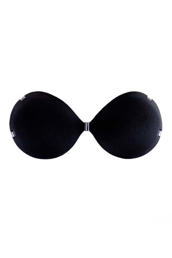 Self-adhesive bra with strap