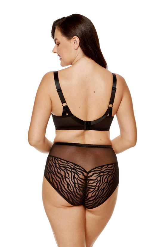 Serena zebra pattern high waist panty