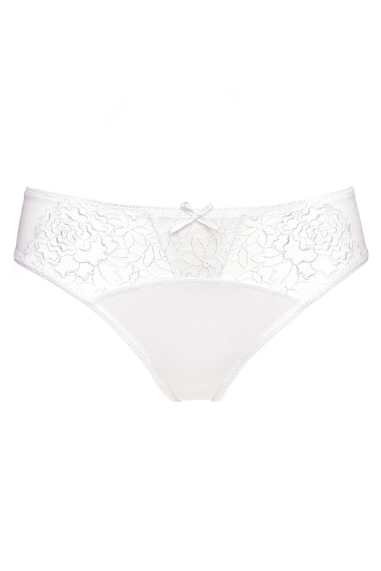 Pamela embroidered panty white