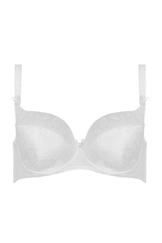 Elise classic padded bra white