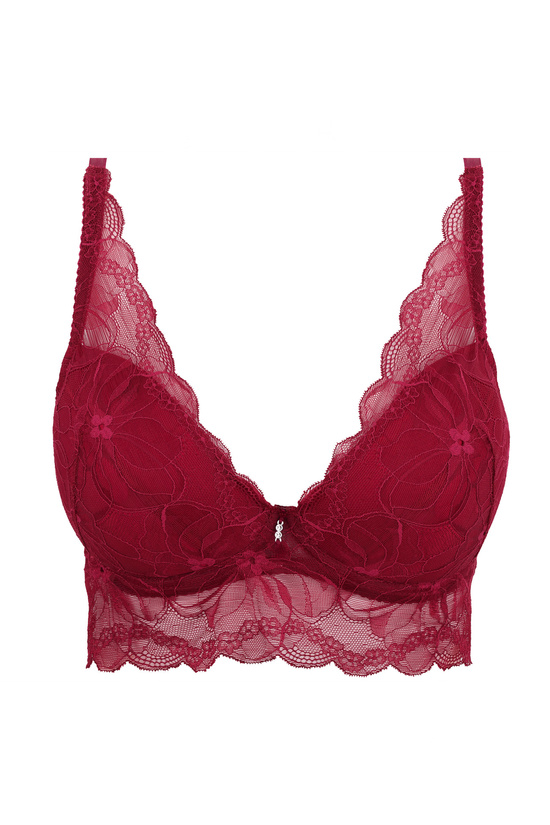 Charlize lace half-corset push-up