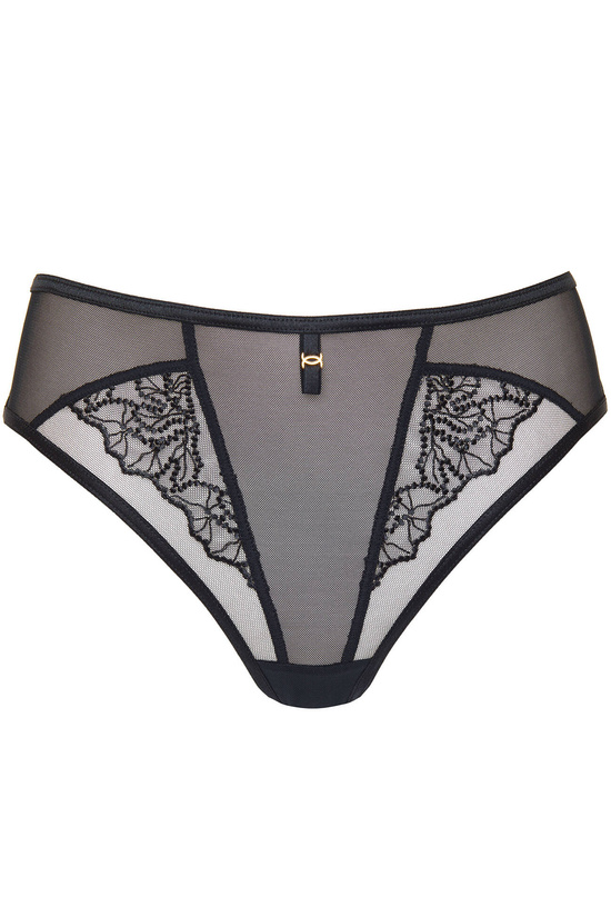 Madame embroidered panty black