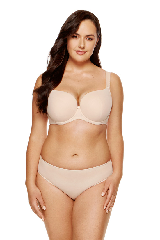 Anna classic padded bra beige