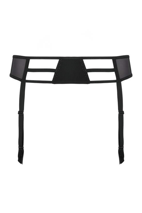 Celine garter belt with straps black