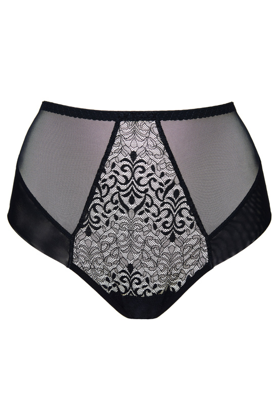 Gabi high waist lace panty black