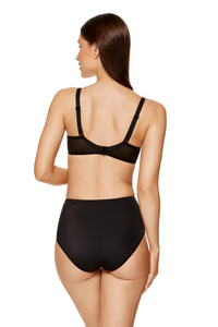 Zara smooth soft bra black