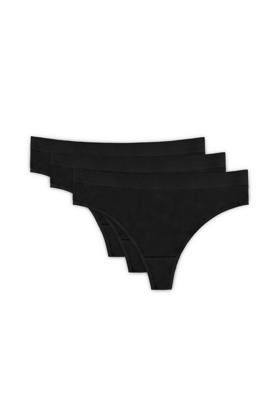 Alana cotton thong triple pack