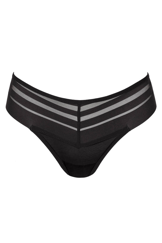 Luna brazilian thong black