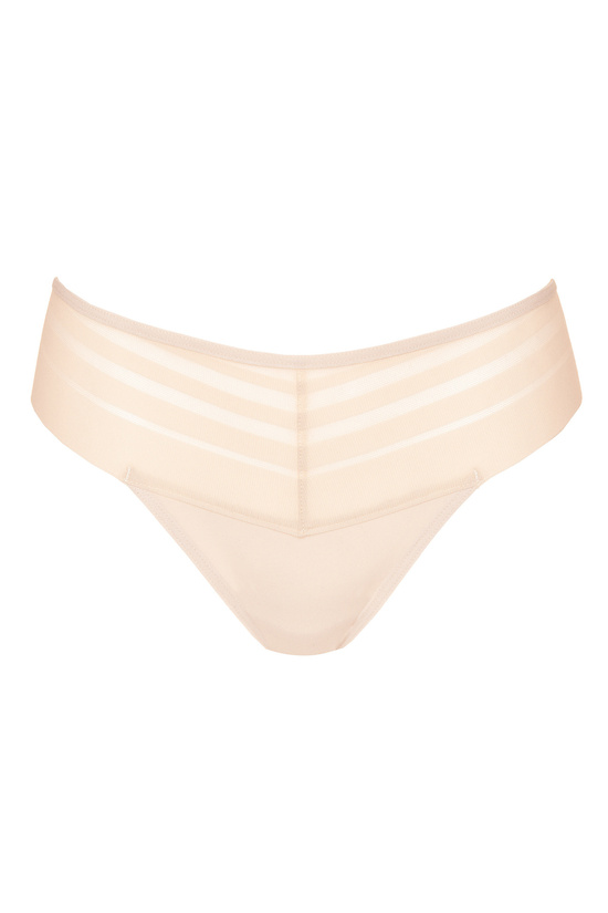 Luna brazilian thong beige