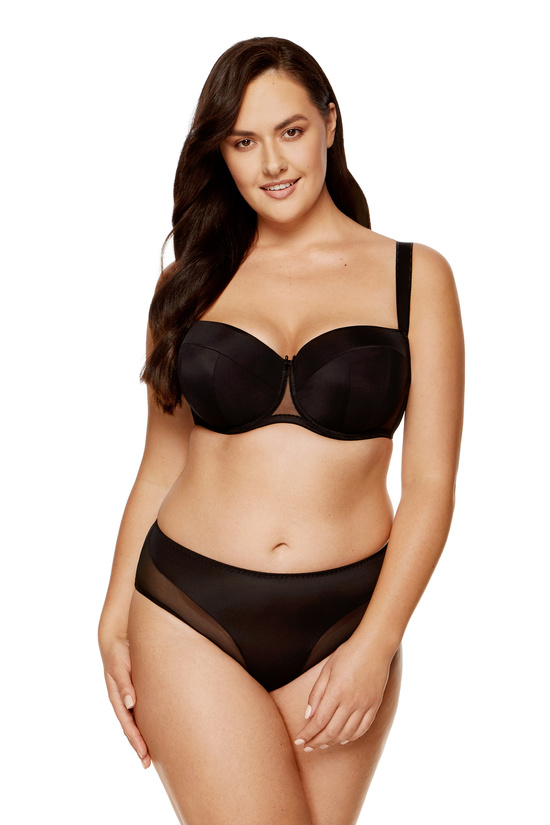 Zara smooth padded bra black