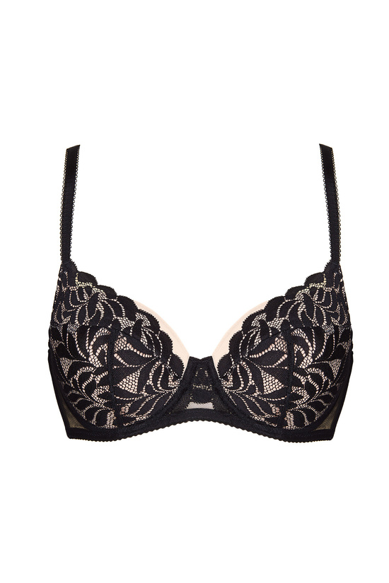 Sento lace padded bra black