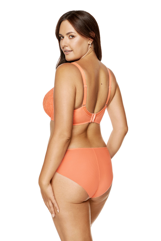 Pamela embroidered panty peach