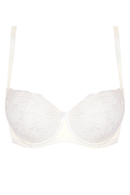 Cherie padded bra with embroidery cream